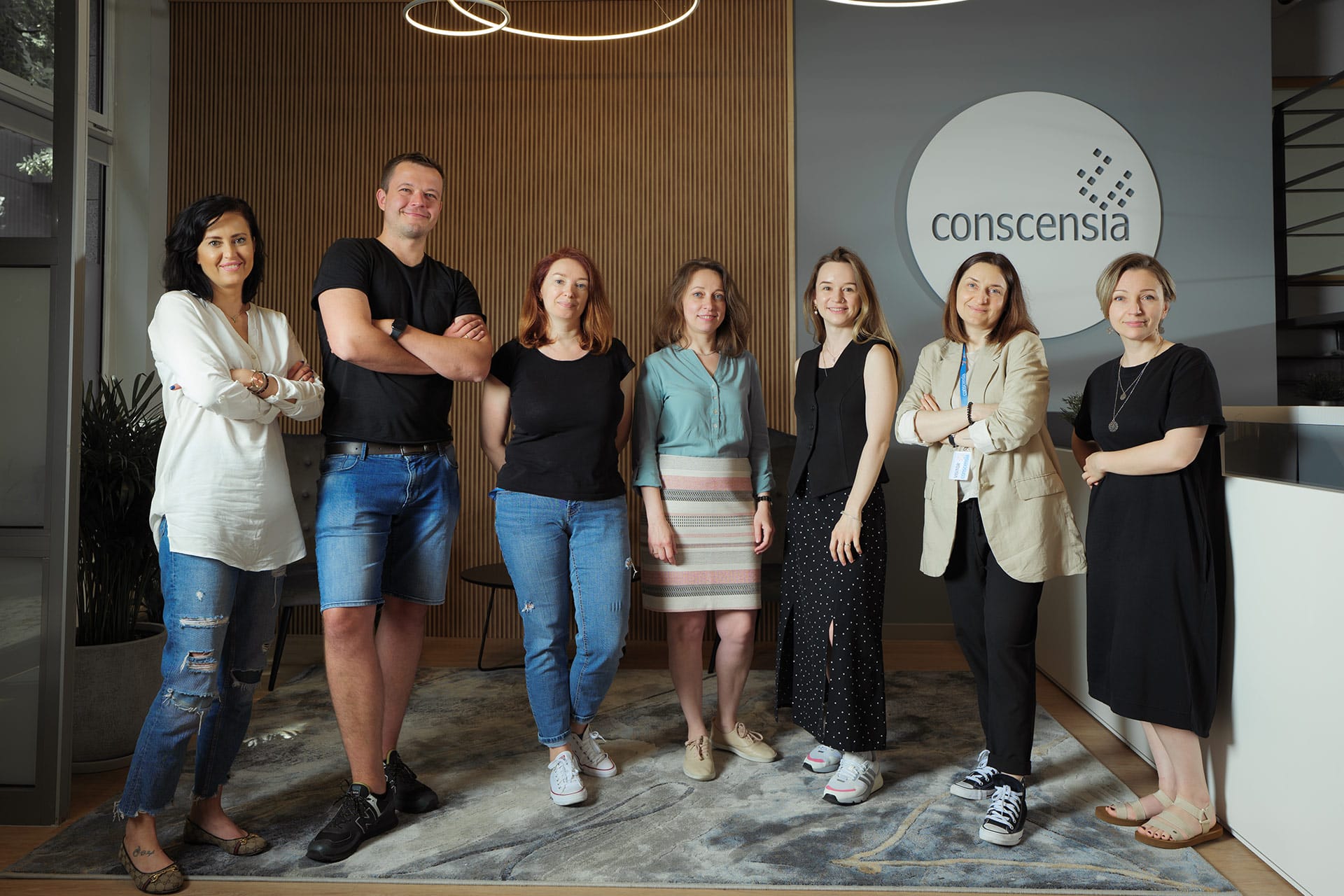 Conscensia-teamet står for vellykket delivery og team management